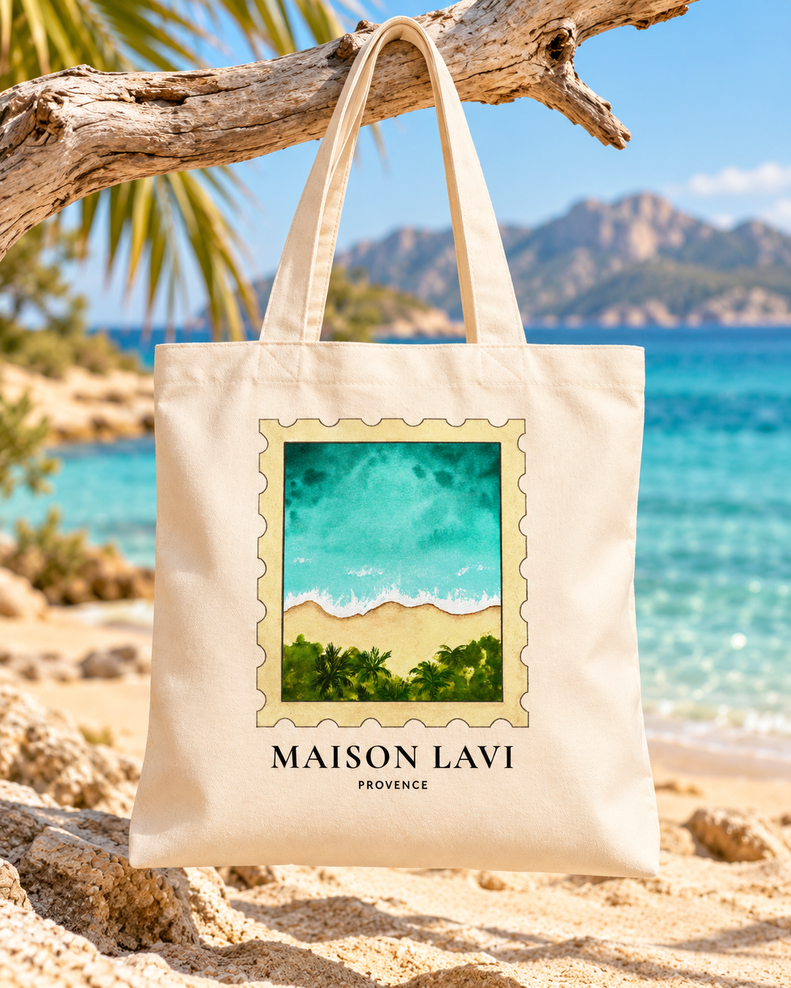 Tote Bag - Plage Tropicale